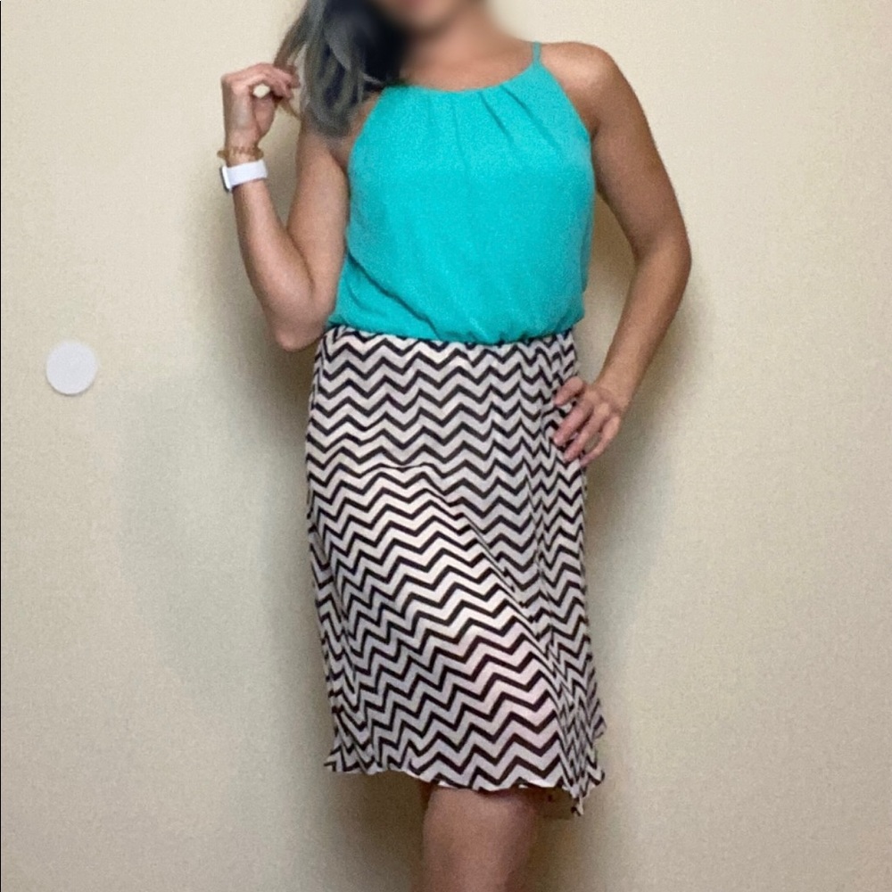 Chevron dress